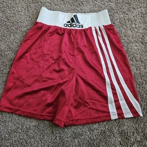 Adidas Boxing Shorts XL (Clubline) Red Color 052945 New Training Fighting